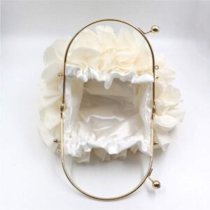 Pochette de soirée formelle trapézoïdale ornée de strass, convient pour robe de soirée, cheongsam