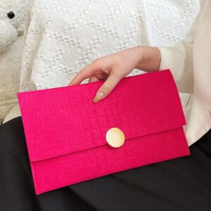 Sac de dîner de luxe, sac de soirée glamour, élégant, exquis, silencieux Sac carré à rabat en relief de crocodile rose fluo de luxe Sac carré pour dame, femme, pour fêtarde, mariée Parfait pour la fête, mariage, bal, dîner/banquet, dîner/banquet, meilleur Cadeau pour les femmes maman enseignante amie demoiselle d’honneur