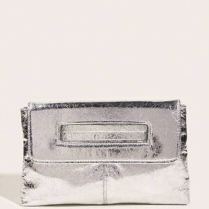 Pochette vintage rétro de couleur unie, sac de transport grande capacité tout-aller, sac élégant en PU pour femmes, convient pour le mariage, la fête, le bal de promo, le dîner