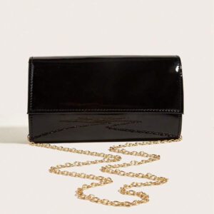Glamour, élégant, exquis, luxe discret, élégant, luxe, portefeuille-pochette en couleur unie, portable sur le sac à main, sac en PU élégant pour femmes, et pour le mariage, la fête, le bal de promo, le dîner