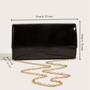 Glamour, élégant, exquis, luxe discret, élégant, luxe, portefeuille-pochette en couleur unie, portable sur le sac à main, sac en PU élégant pour femmes, et pour le mariage, la fête, le bal de promo, le dîner