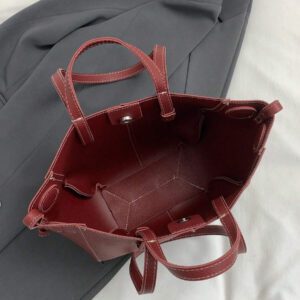 Nouveau sac fourre-tout minimaliste polyvalent à grande capacité avec bandoulière