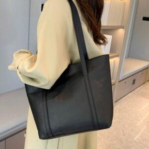 Sac fourre-tout de couleur unie