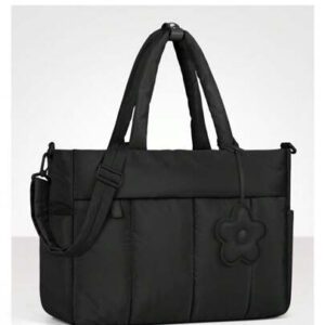 NEWHEY Sac fourre-tout pour femmes, sac fourre-tout matelassé léger avec compartiments et bandoulière, sac de voyage matelassé, sac d'infirmière, sac à main, sac de transport pour les déplacements et le travail