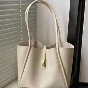Nouveau sac fourre-tout pour femme de luxe léger et polyvalent de couleur unie et de haute qualité