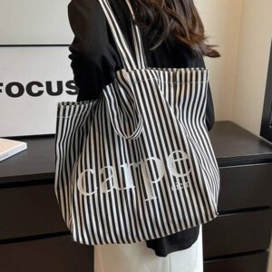 Sac de courses grande capacité avec sac fourre-tout à épaule