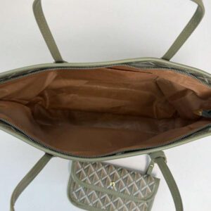 Sac fourre-tout classique Goyard à motif Y, sac à bandoulière mode grande capacité, sac polyvalent pour le travail et les courses