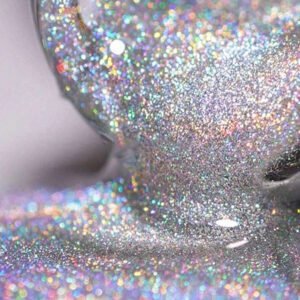 XEIJAYI Poudre de chrome pour les ongles à effet œil de chat chameleon magnétique, effet œil de chat 9D, poudre pigmentée à effet miroir - dégradé arc-en-ciel