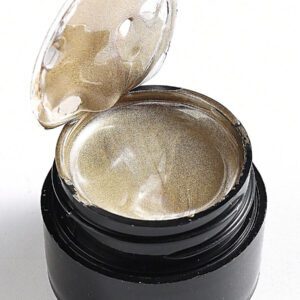 2 paquets de 5 ml de gel pour nail art métallique or et argent, gel miroir super brillant brossable pour la ligne de manucure française, fournitures de nail art punk Y2K pour usage quotidien, fête, festival, salon de beauté