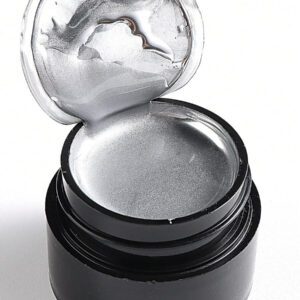 2 paquets de 5 ml de gel pour nail art métallique or et argent, gel miroir super brillant brossable pour la ligne de manucure française, fournitures de nail art punk Y2K pour usage quotidien, fête, festival, salon de beauté