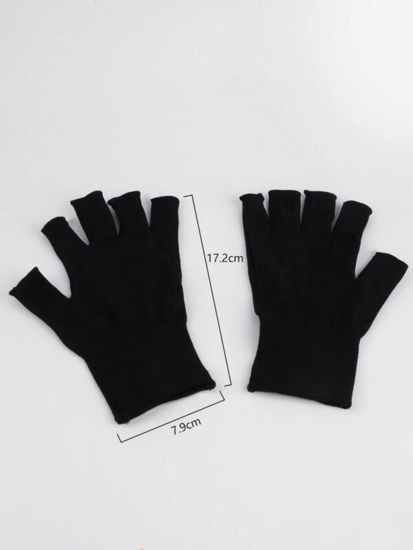 Gants anti-UV pour lampe à ongles, gants de protection UV professionnels pour manucures, gants sans doigts UV pour lampe à ongles en gel, fournitures pour ongles, outils pour ongles, outils pour nail art, rentrée scolaire, ongles, outils pour ongles pour faux ongles – Image 6