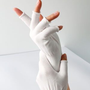 Gants anti-UV pour lampe à ongles, gants de protection UV professionnels pour manucures, gants sans doigts UV pour lampe à ongles en gel, fournitures pour ongles, outils pour ongles, outils pour nail art, rentrée scolaire, ongles, outils pour ongles pour faux ongles