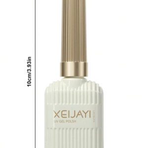 XEIJAYI XEIJAYI 1 pièce Vernis à Ongles au Gel Noir 15 ml, Nail Art toute saison, Vernis à Ongles en Gel Soak Off Led, Manucure de Salon Maison DIY, Cadeaux pour Ongles pour Femmes Filles