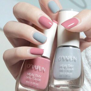 1 pièce / 8ml, vernis à ongles mat orange brûlant à décoller, imperméable, sans cuisson, plus rapide que le vernis à ongles en gel, vernis UV pailleté brillant, convenant pour le vernis à ongles DIY du salon à domicile