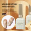 XEIJAYI Vernis À Ongles En Caoutchouc Mat Russe, 15ml, Joint Uv Néon Y2k, Design Artistique Esthétique, Couche De Base Mate, Gel Populaire Pour Nail Art, Manucure, Bricolage, Salon, Cadeau Pour Fille