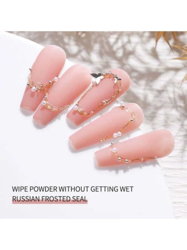 XEIJAYI Vernis À Ongles En Caoutchouc Mat Russe, 15ml, Joint Uv Néon Y2k, Design Artistique Esthétique, Couche De Base Mate, Gel Populaire Pour Nail Art, Manucure, Bricolage, Salon, Cadeau Pour Fille – Image 5