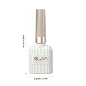 XEIJAYI Vernis À Ongles En Caoutchouc Mat Russe, 15ml, Joint Uv Néon Y2k, Design Artistique Esthétique, Couche De Base Mate, Gel Populaire Pour Nail Art, Manucure, Bricolage, Salon, Cadeau Pour Fille