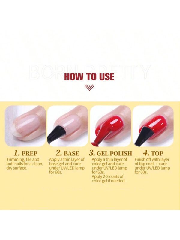 XEIJAYI Vernis À Ongles En Caoutchouc Mat Russe, 15ml, Joint Uv Néon Y2k, Design Artistique Esthétique, Couche De Base Mate, Gel Populaire Pour Nail Art, Manucure, Bricolage, Salon, Cadeau Pour Fille – Image 31