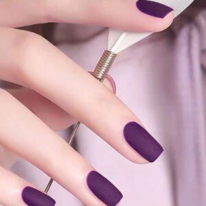 Matte Texturé Velours Mat Vernis À Ongles Givré Séchage Rapide Sans Cuisson L'ensemble De Manucure Blanchissant À Base D'eau