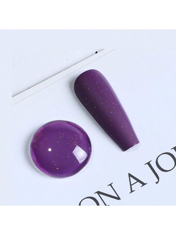 Matte Texturé Velours Mat Vernis À Ongles Givré Séchage Rapide Sans Cuisson L'ensemble De Manucure Blanchissant À Base D'eau – Image 4