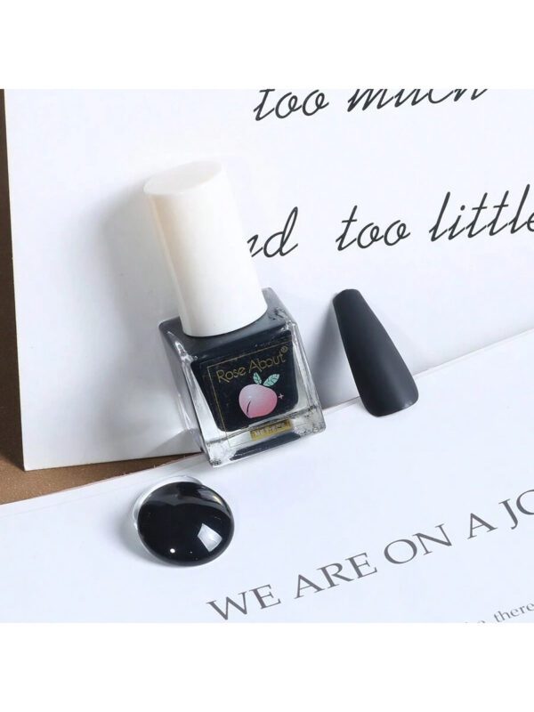 Matte Texturé Velours Mat Vernis À Ongles Givré Séchage Rapide Sans Cuisson L'ensemble De Manucure Blanchissant À Base D'eau – Image 18