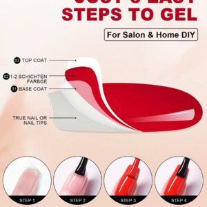 Vernis à ongles gel top coat mat, vernis à ongles gel top coat sans essuyage, finition mate à tremper, longue durée, cadeau DIY nécessaire pour le salon de manucure à domicile, lampe UV/LED requise