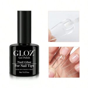 GLOZ Vernis top coat mat - Vernis top coat mat sans essuyage Gel UV à tremper dans une lampe à ongles. Vernis à ongles de Noël mat et fini . Coffret cadeau pour femmes