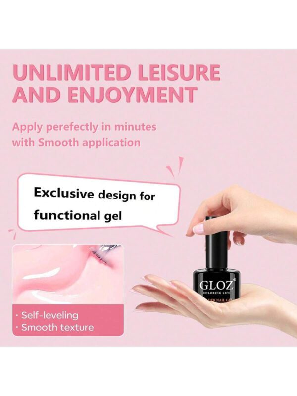 GLOZ Vernis top coat mat - Vernis top coat mat sans essuyage Gel UV à tremper dans une lampe à ongles. Vernis à ongles de Noël mat et fini . Coffret cadeau pour femmes – Image 21