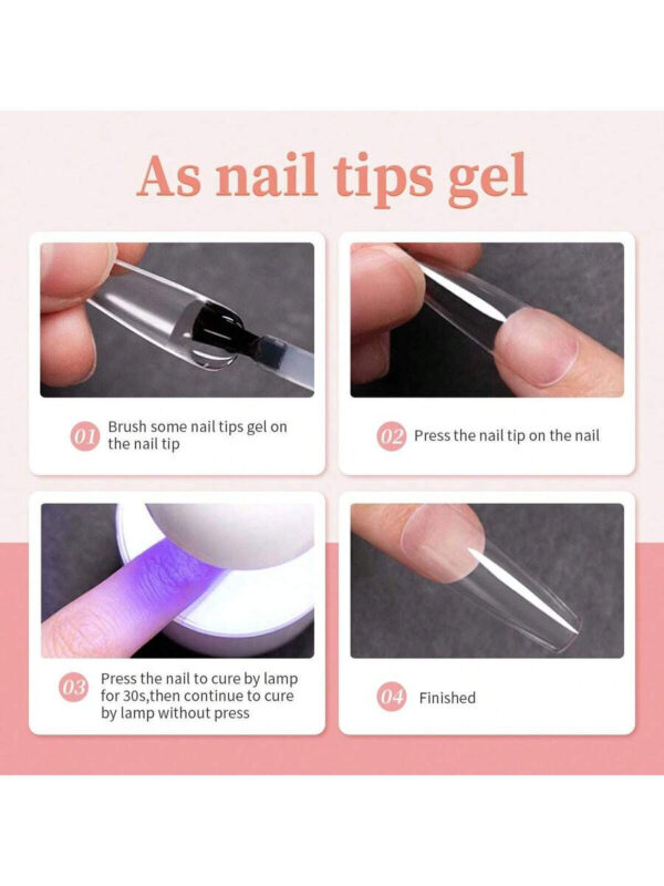 GLOZ Vernis top coat mat - Vernis top coat mat sans essuyage Gel UV à tremper dans une lampe à ongles. Vernis à ongles de Noël mat et fini . Coffret cadeau pour femmes – Image 35