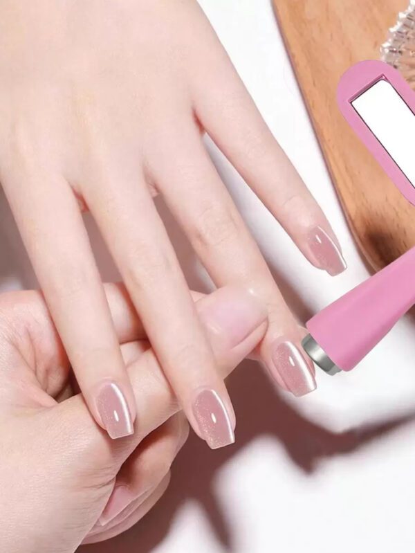 12 pièces Effet puissant d'œil de chat pour ongles, bâtonnet magnétique à texture de crocodile, vernis gel UV à effet dégradé d'œil de chat, accessoires pour manucure, fournitures pour ongles, outils pour ongles, outils pour nail art, rentrée scolaire, ongles, outils pour ongles à clipser – Image 12