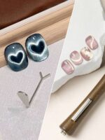 1 pièce/2 pièces Aimants pour vernis à ongles gel effet œil de chat et fil de fer robustes 4 en 1, outils de manucure multifonctions UV, bâtonnets magnétiques pour manucure à domicile ou en salon, accessoires DIY, fournitures pour ongles, outils pour ongles, outils de nail art, rentrée scolaire, ongles, outils pour ongles à clipser, outils de manucure et pédicure – Image 11
