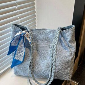 1 pièce Sac fourre-tout imprimé grande capacité de mode pour femme, convient pour toutes les saisons