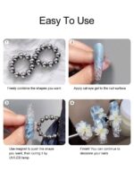 Beautizon Nailartlab 2 pièces Ensemble d'outils de manucure magnétique en forme de cœur, aimant multifonctionnel en forme de griffe de chat puissant et outil magnétique en forme de cœur en Y pour effet œil de chat 5D, convient pour les accessoires de salon de manucure, fournitures pour ongles, outils de manucure, outils d'art pour les ongles, retour à l'école, ongles, outils pour les faux ongles, outils de manucure et de pédicure – Image 6