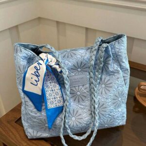 1 pièce Sac fourre-tout imprimé grande capacité de mode pour femme, convient pour toutes les saisons
