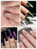 Beautizon Nailartlab 2 pièces Ensemble d'outils de manucure magnétique en forme de cœur, aimant multifonctionnel en forme de griffe de chat puissant et outil magnétique en forme de cœur en Y pour effet œil de chat 5D, convient pour les accessoires de salon de manucure, fournitures pour ongles, outils de manucure, outils d'art pour les ongles, retour à l'école, ongles, outils pour les faux ongles, outils de manucure et de pédicure – Image 14