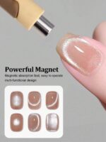 Beautizon Nailartlab 2 pièces Ensemble d'outils de manucure magnétique en forme de cœur, aimant multifonctionnel en forme de griffe de chat puissant et outil magnétique en forme de cœur en Y pour effet œil de chat 5D, convient pour les accessoires de salon de manucure, fournitures pour ongles, outils de manucure, outils d'art pour les ongles, retour à l'école, ongles, outils pour les faux ongles, outils de manucure et de pédicure – Image 32