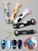 Beautizon Nailartlab 2 pièces Ensemble d'outils de manucure magnétique en forme de cœur, aimant multifonctionnel en forme de griffe de chat puissant et outil magnétique en forme de cœur en Y pour effet œil de chat 5D, convient pour les accessoires de salon de manucure, fournitures pour ongles, outils de manucure, outils d'art pour les ongles, retour à l'école, ongles, outils pour les faux ongles, outils de manucure et de pédicure – Image 35