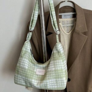 Sac à épaule en velours côtelé style nuage coréen Ins pour filles, sac bandoulière mode minimaliste, nouveau style