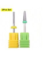 Easy Nail 1/2 pièces Forets à ongles professionnels au carbure 3/32" 5 en 1 XXF, forets en acier au tungstène haut de gamme, embout pour cuticules pour retirer rapidement pour manucure, salon de manucure, pédicure, polissage de gel – Image 12