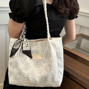 1 pièce Sac fourre-tout à l'épaule imprimé grande capacité de mode pour femme, convient pour toutes les saisons