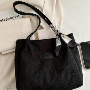 1 pièce Sac fourre-tout à l'épaule imprimé grande capacité de mode pour femme, convient pour toutes les saisons