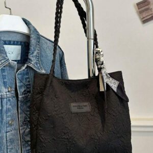1 pièce Sac fourre-tout à l'épaule imprimé grande capacité de mode pour femme, convient pour toutes les saisons