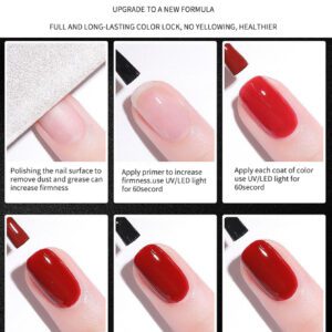 Ensemble De Vernis À Ongles En Gel, 3 Pièces De 7ml, Couche De Finition Mate Et Brillante, Sans Essuyage, Pour Salon De Manucure À Domicile, Bricolage, Vernis Gel D'estampage