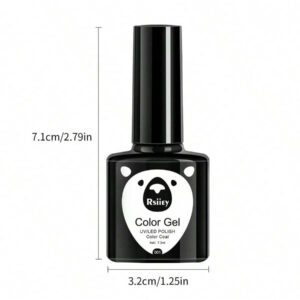 XEIJAYI 9 pièces Ensemble de vernis à ongles gel 7,3 ml, 9 couleurs série rouge bleu noir, couleurs classiques, vernis gel de durcissement UV/LED pour manucure à domicile et salon, art des ongles DIY