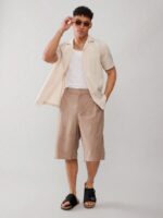 SHUZIA Sandales pour hommes avec amorti plantaire confortable, sangle réglable et semelle en liège – Image 22