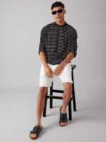 SHUZIA Sandales pour hommes avec amorti plantaire confortable, sangle réglable et semelle en liège – Image 23