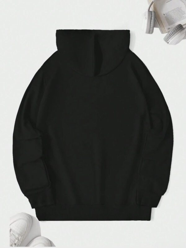 RueChic Homme Sweat-Shirt À Capuche À Poche Kangourou À Cordon – Image 8