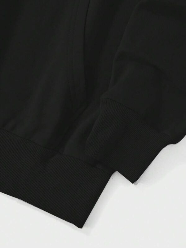 RueChic Homme Sweat-Shirt À Capuche À Poche Kangourou À Cordon – Image 10