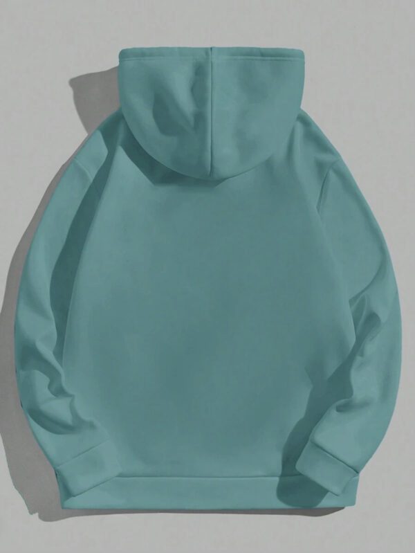 RueChic Homme Sweat-Shirt À Capuche À Poche Kangourou À Cordon – Image 15