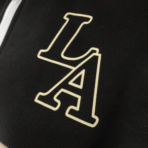 Manfinity Sporsity Sweat-shirt-shirt décontracté à manches longues, demi-zip et graphique lettrage pour hommes, pour l'automne